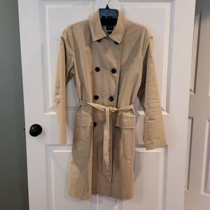 Armani Exchange Trench Coat, Size L